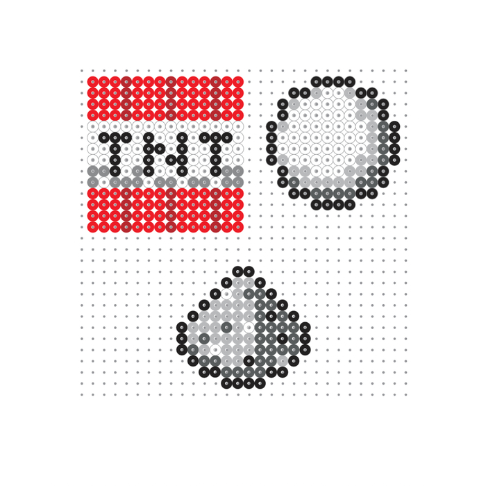 Motifs perles à repasser - Perlecraft