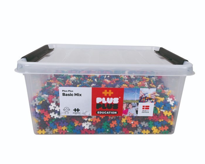 Plus-Plus Education - Coffret Basic Mix 6000 pcs
