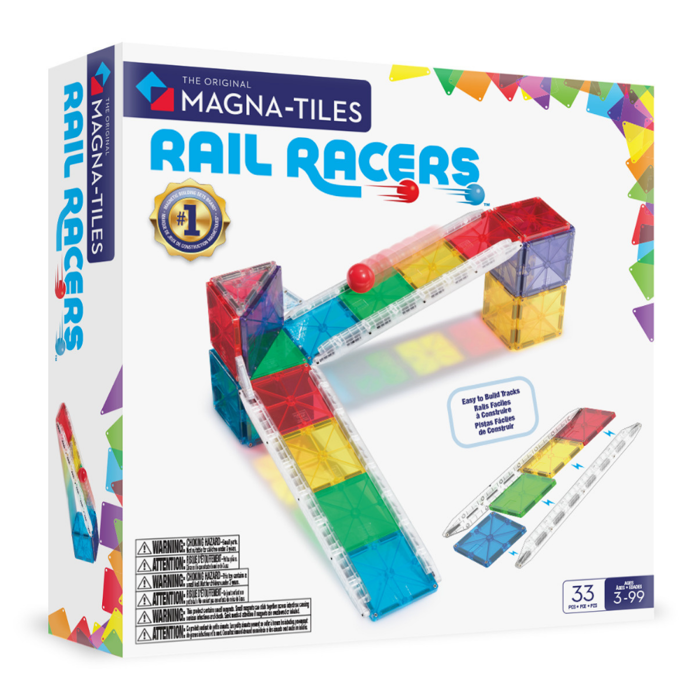 Magna-Tiles - RailRacers Marble Run, 33 pcs
