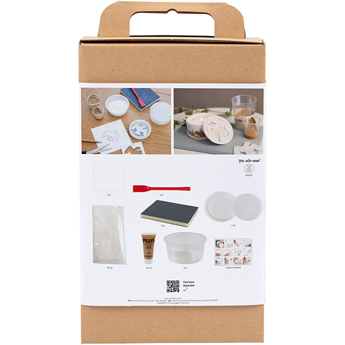 Mini Kit DIY moulage en résine - Pot + couvercle