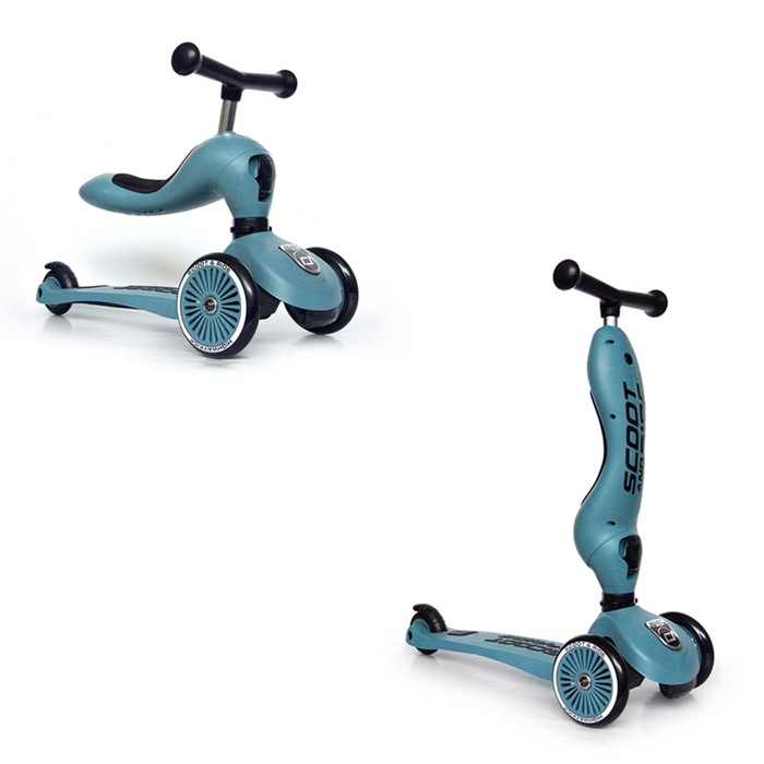 Scoot and Ride - Løbehjul og Løbecykel - Highwaykick 1, Steele